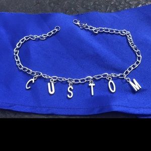 Custom necklace!! Create your own word!!